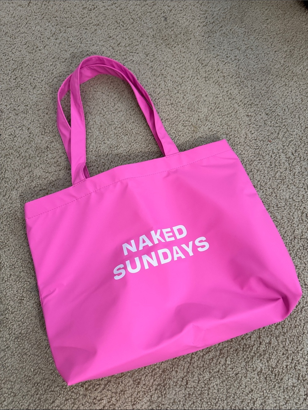 naked sundays beach tote